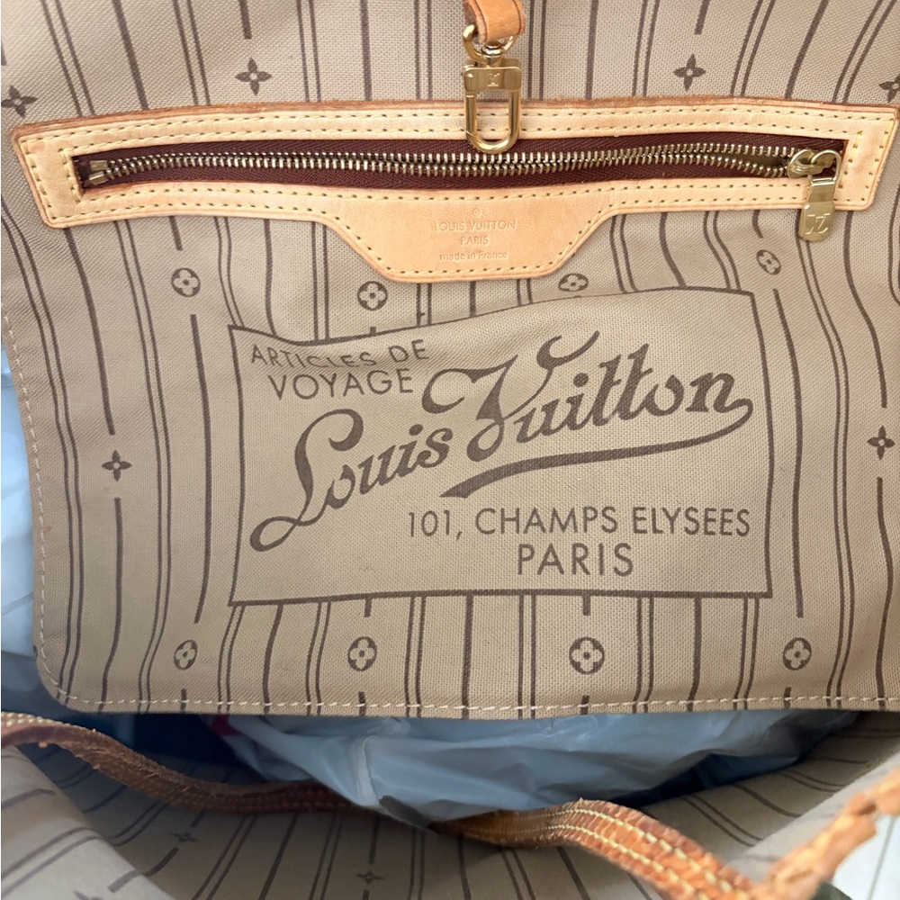 Louis Vuitton Classic Monogram Tote in Brown and Tan PROJECT - Picture 8 of 14
